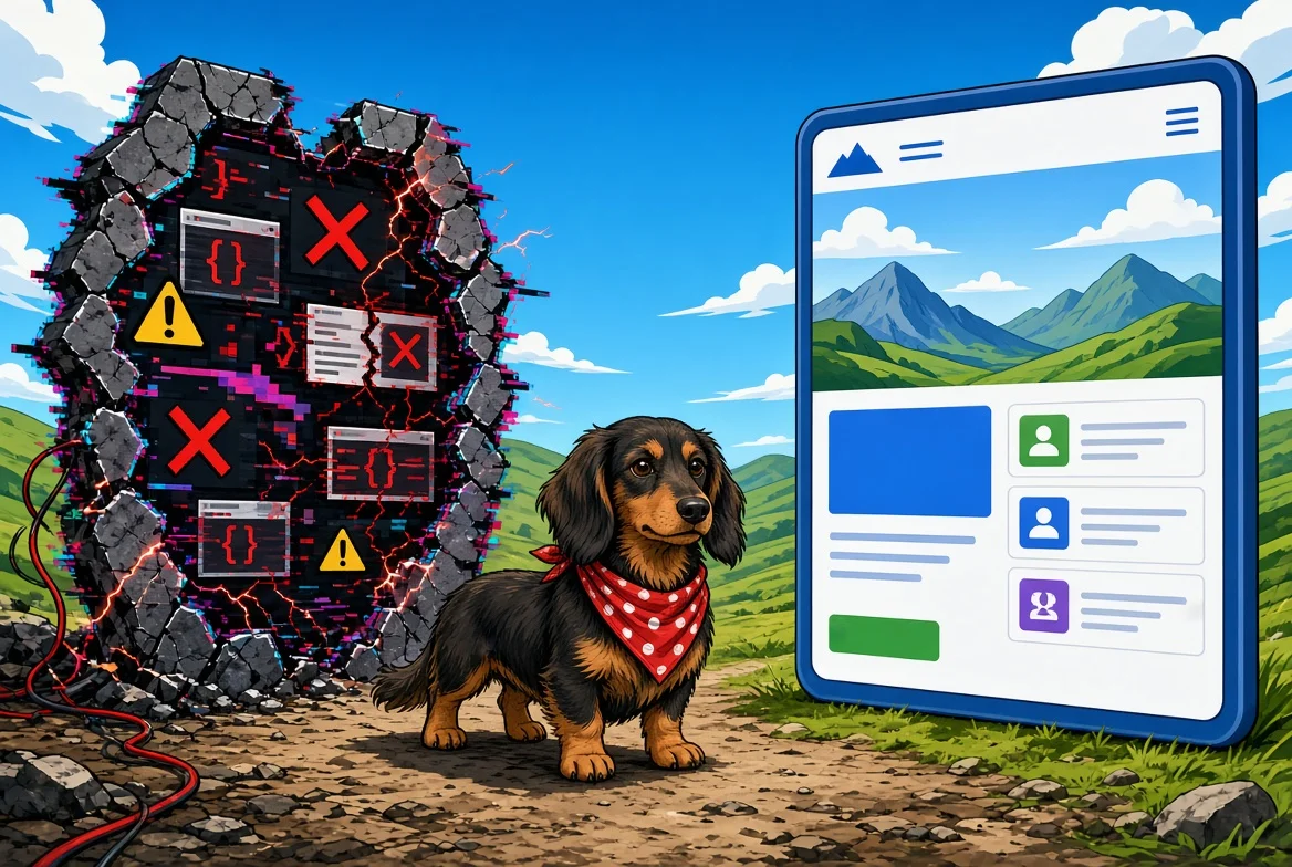 Why AI sometimes creates pages that don't work
